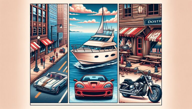 Bil, båd eller motorcykel: Hvad skal man vælge?